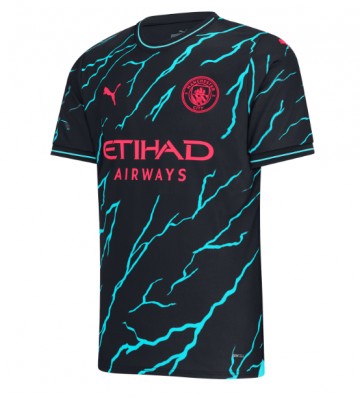 Maillot de foot Manchester City Troisième 2023-24 Manches Courte